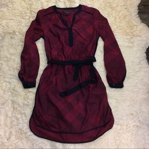 Plaid Banana Republic Dress